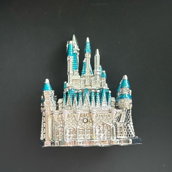 Arribas Silver Disney Castle Figurine - Picture 6 of 11